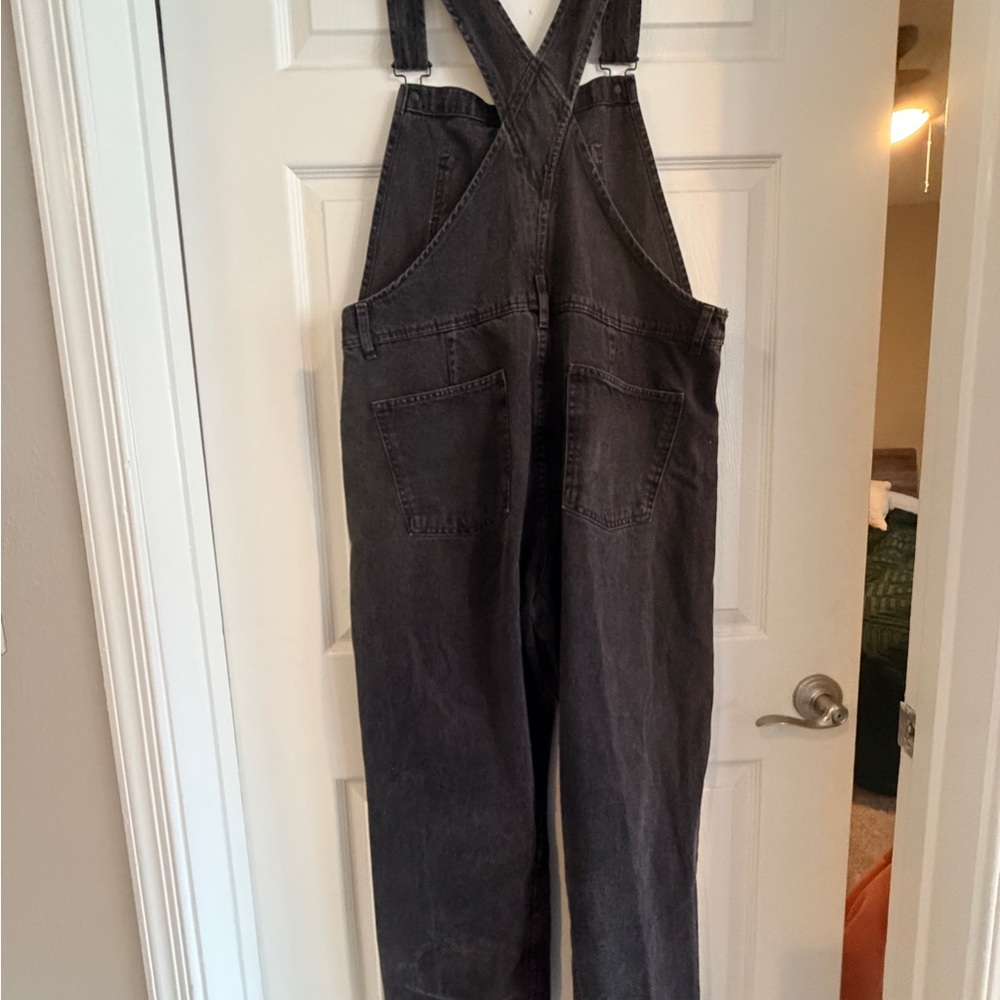 We The Free Black Denim Overalls - Picture 4 of 7